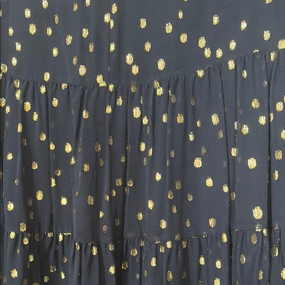 Lilly Pulitzer Navy Dress with Gold Details - Picture 3 of 4